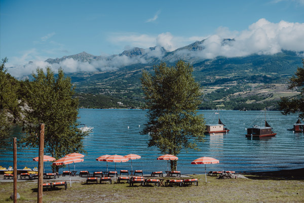 Plage Serre Poncon - Hautes Alpes